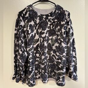 Democracy Gray Knit Sweater